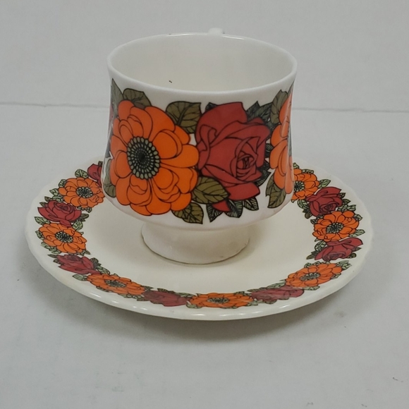 Vintage Elizabethan Fine Bone China England Tea Cup Plates Porcelain - Picture 2 of 8